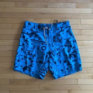 Patagonia men’s swim trunks . Size 36